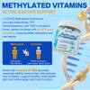 2 Pack Methylated Multivitamin for Men & Women Gummies + Greens & Mushroom Blend, Methylfolate & B12, TMG, Choline, Daily Vitamin A, C, D3K2, E, B Complex, Coq10, ALA for Overall Wellness, Sugar Free view 3