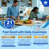 2 Pack Methylated Multivitamin for Men & Women Gummies + Greens & Mushroom Blend, Methylfolate & B12, TMG, Choline, Daily Vitamin A, C, D3K2, E, B Complex, Coq10, ALA for Overall Wellness, Sugar Free view 4