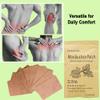 100 Patches Moxibustion Herbal Warming Patch Mugwort Self-Heating Pads, Comfort for Back, Neck, Shoulder, Knee & Joints, Traditional Chinese Inspired (12 * 8cm) view 4