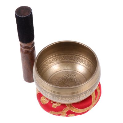 Abaodam 1Set Premium Yoga Meditation Bowl Mallet Gasket Set Sound Bowl for Relaxation Mindfulness and Yoga Practices for Meditation and Healing