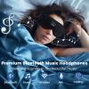 3D Sleep Mask with Bluetooth Headphones, Sleeping Headphones for Side Sleepers, Wireless Music Eye Mask with Ultra-Thin Stereo Speakers for Men, Women view 4