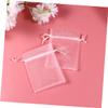 Beavorty 100pcs Reusable Drawstring Organza Jewelry Storage Pouches Bulk Mesh Baggies Handles for Candy Gifts Party Accessories Craft Projects Home Decoration view 4