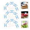 Amosfun 100Pcs Israeli Flag Toothpicks for Appetizers Snacks Festive Events Patriotic Theme Food Picks for Parties Celebrations view 4