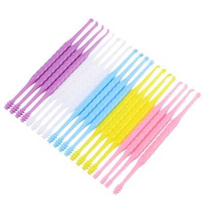 ARTSEWPLY 20Pcs Ear Wax Picker Spiral Removal Tools with Double Ends Gentle Ear Cleaning Spoons for Efficient Ear Care and Safe Wax Removal