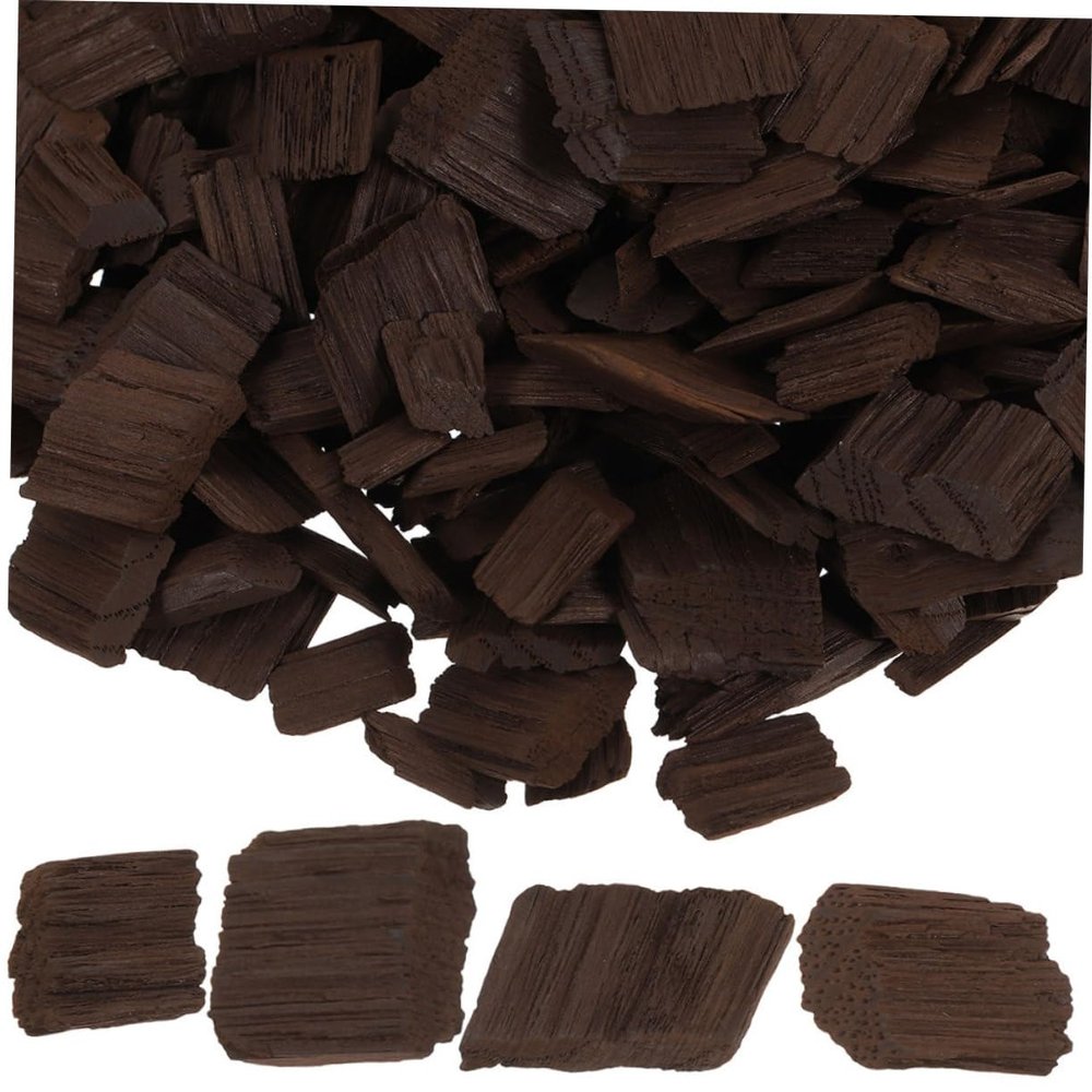 Ciieeo 1 Pack Heavy Toasted French Oak Chips for DIY Wine Making Enhance Red Wine Aroma and Taste for Home Brewing and Flavor Elevation