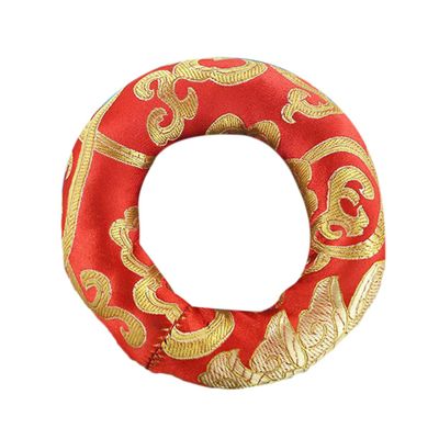 HANABASS Buddhist Sound Bowl Cushion Handmade Nepal Bowl Pad Durable Meditation Mat for Singing Bowls Color for Buddhism Practitioners