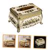 Yardenfun Tissue Box Cover Farmhouse Style Napkin Box Acrylic Paper Towel Holder view 3