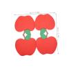 100Pcs Red Paper Napkins for Back to School Events Disposable Table Napkins for Kindergarten Preschool and Classroom Celebrations Easy to Handle and Versatile view 3
