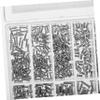 Ipetboom 1000pcs Stainless Steel Micro Screws Assortment Kit for Eyeglass and Watch Repair Versatile Eye Glass Repairing Kit with Various Screw and Magnetic Screwdriver Easy to Carry and view 3