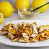 Dried Lemon Peels, Natural Citrus Garnish, Culinary Grade view 1