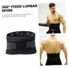 NULYLU Fitness Waist Belt for Running and Sports Breathable Support Wrap for Injury Prevention Unisex Design Durable and Comfortable for Active Lifestyles Black view 2