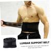 NULYLU Fitness Waist Belt for Running and Sports Breathable Support Wrap for Injury Prevention Unisex Design Durable and Comfortable for Active Lifestyles Black view 4