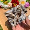 CrystalHola Natural Sphalerite Cube - 6cm Unique Stone with Crystal Cavities - Stunning Mineral Specimen for Collection & Decoration -Crystal Geode view 2