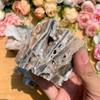 CrystalHola Natural Sphalerite Cube - 6cm Unique Stone with Crystal Cavities - Stunning Mineral Specimen for Collection & Decoration -Crystal Geode view 4
