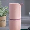 MUCKLILY Portable Travel Toothbrush Storage Case Pink Compact Toothbrush Cup Holder for Hiking Camping for Toothpaste Cosmetics Easy to Carry and Store view 2