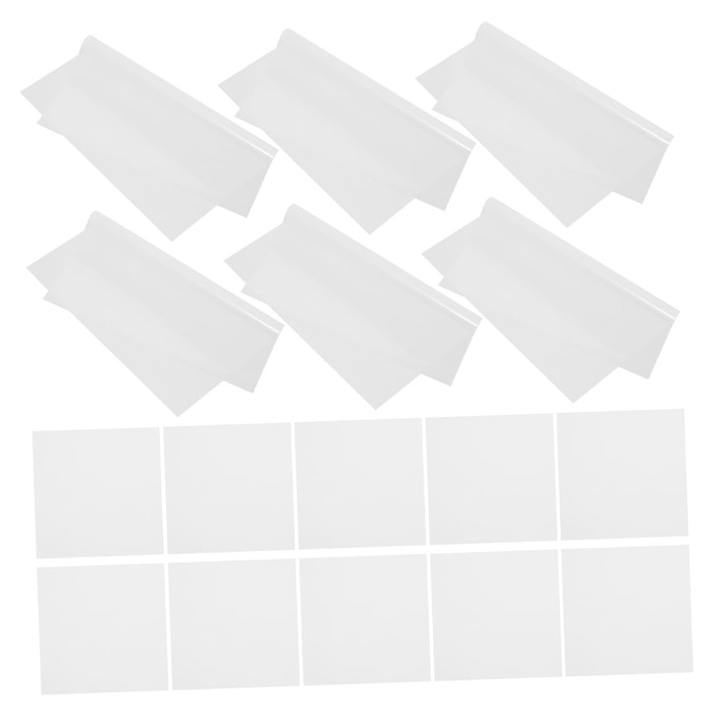 COLLBATH 100pcs Cellophane Wrap Craft Cellophane Sheets for Candy Wrapping Flower Bouquet Packaging Diy Decor
