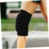 Toyvian 1Pair Athletic Knee Brace Sleeve for Dance Thick Compression Support Pad Durable Protector for Yoga and Fitness Non Deforming Design for Adults and Cool view 3