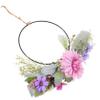 ABOOFAN Artificial Leaf Flower Wreath Spring Garland for Holiday Decor Elegant Wall Hanging Decoration for Home Party and Banquet Arrangement Outdoor Floral Arrangement view 1