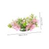 Alipis Vivid Artificial Flower Candle Wreath Realistic Centerpiece for Home Weddings and Parties Sturdy Design with Lifespan for Floral Garland Decor and Celebrations view 2