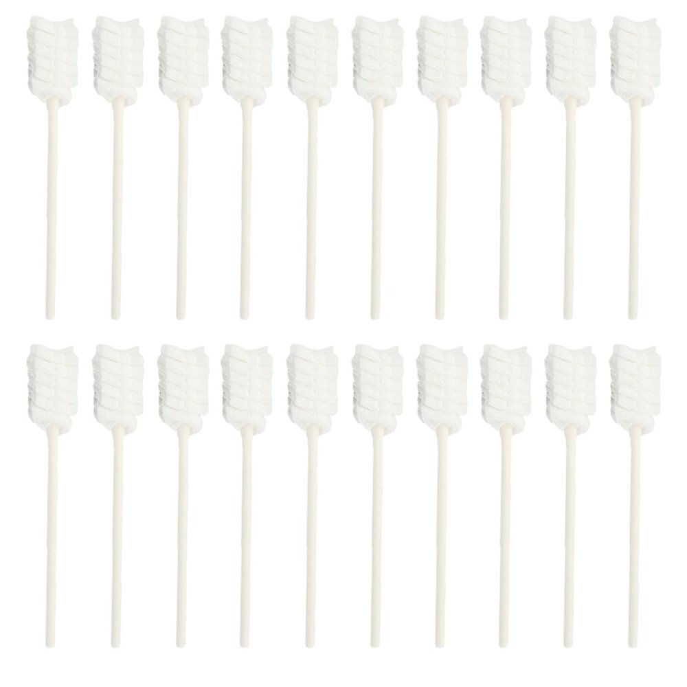 PERSELOSO 30Pcs Disposable Gauze Toothbrushes for Oral Care Soft Absorbent Tongue Cleaners Gentle Cleaning Sticks for Boy Girl Safe Comfortable Teething Support