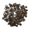 DEARMAMY 20pcs Shoe Rivets and Eyelets Durable Lace Hooks for Boot Repair Easy Installation DIY Kit for Hiking and Daily Wear for Sports Footwear view 1