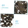 DEARMAMY 20pcs Shoe Rivets and Eyelets Durable Lace Hooks for Boot Repair Easy Installation DIY Kit for Hiking and Daily Wear for Sports Footwear view 3