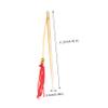 KOMBIUDA 5pcs Long Natural Horn Ear Picks Ear Cleaning Tool Kit for Boys and Girls Adults Scratch view 2