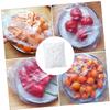 SOLUSTRE 400pcs Elastic Bowl Plastic Covers Disposable Dish Covers Dust for Kitchen Food Screen Safe Tasteless Wrap view 3