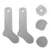 GARVALON 2pcs Sock Shaping Boards Sock Jigs for Display and Organization Lightweight for Home Retail Use Easy to Maintain and Portable view 2
