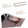 UTHCLO 1Pc Small Dustpan Design for Home Cleaning Decorative Dustpan Ornament for Desktop Lightweight Smooth Surface for Household Use view 3