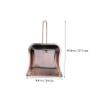 UTHCLO 1Pc Small Dustpan Design for Home Cleaning Decorative Dustpan Ornament for Desktop Lightweight Smooth Surface for Household Use view 4