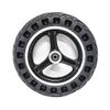 10inch Anti-Slip Front Casters Replacement for Electric Wheelchair, 10x2.125 Honeycomb Tire Wheel Assembly, 12mm Bearing view 3
