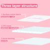 Landofgenie Printed Washable Bed Pads for Mens Women Waterproof Pee Pad 30"x45.5" Changing Pad for Adults Pixel Cat view 3
