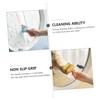 Vaguelly 3Pcs Glass Cleaning Squeegee Versatile Household Window and Mirror Cleaner Tool for Effortless Shine for Kitchen and Bathroom Use view 2