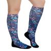 Artfasion Diabetic Socks for Women Men: Non Binding Hospital Calf Seamless Print Socks for Elderly Pregnant Size 13-15 view 1