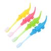 FRCOLOR 8pcs Kids Toothbrush Set Cute Cartoon Alligator Soft Bristle Cleaning Toothbrushes for Ages 3- Boys and Girls Gentle Oral Care view 1