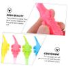 FRCOLOR 8pcs Kids Toothbrush Set Cute Cartoon Alligator Soft Bristle Cleaning Toothbrushes for Ages 3- Boys and Girls Gentle Oral Care view 3