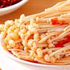 Spicy Instant Enoki Mushroom Snack 25g/Pack, Chinese Style Vegan, Hot & Savory, Ready-to-Eat, Perfect for Rice, Noodles & Snacking (Spicy,500g) view 2