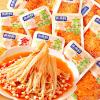 Spicy Instant Enoki Mushroom Snack 25g/Pack, Chinese Style Vegan, Hot & Savory, Ready-to-Eat, Perfect for Rice, Noodles & Snacking (Spicy,500g) view 3