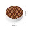 BWQJKUO Portable Round Shining Overlook Printed Contact Lens Case Is Stylish And Compact, Easy to Carry And Protects Lenses. view 2