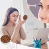 BWQJKUO Portable Round Shining Overlook Printed Contact Lens Case Is Stylish And Compact, Easy to Carry And Protects Lenses. view 4