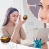 BWQJKUO Portable Round Saguaros at Sunset Printed Contact Lens Case Is Stylish And Compact, Easy to Carry And Protects Lenses. view 4