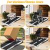 10FT Portable Wheelchair Ramp for Adults & Seniors, Heavy Duty 600lbs Capacity Aluminum Ramp, Non-Slip Surface for Home, Doorways, Steps, Curbs, Vans & SUVs, Lightweight & Foldable Mobility Access view 4