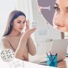 BWQJKUO Portable Round Stars Eastern Stars Printed Contact Lens Case Is Stylish And Compact, Easy to Carry And Protects Lenses. view 4