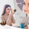 BWQJKUO Portable Round Many Horses Printed Contact Lens Case Is Stylish And Compact, Easy to Carry And Protects Lenses. view 4