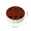 BWQJKUO Portable Round Shining Overlook Printed Contact Lens Case Is Stylish And Compact, Easy to Carry And Protects Lenses. view 2