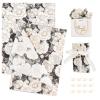 100 Sheets Camellia Flower Tissue Paper Bulk with Stickers,20x14 Inch Floral Gift Wrapping Paper for Gift Bags Mother's Day DIY Arts Crafts Birthday, Wedding, Baby Shower, Bridal Shower and Party Favors view 1