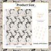 100 Sheets Camellia Flower Tissue Paper Bulk with Stickers,20x14 Inch Floral Gift Wrapping Paper for Gift Bags Mother's Day DIY Arts Crafts Birthday, Wedding, Baby Shower, Bridal Shower and Party Favors view 2