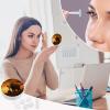 BWQJKUO Portable Round Sunset Parent-Child Elephant Printed Contact Lens Case Is Stylish And Compact, Easy to Carry And Protects Lenses. view 4
