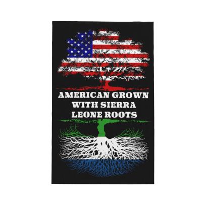 American Grow Sierra Leone Roots Premium Waffle Kitchen Towel Microfiber Kitchen Towels, Super Absorbent 16 X 26 Inches Reusable Dish Towels for Kitchen and Household